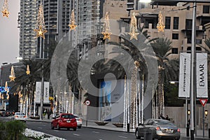 Emaar Boulevard in Dubai, UAE