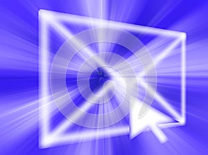 Email-abstract graphic