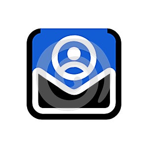 Email Account Icon for Communication
