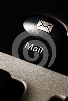 Email button on computer keyboard