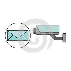 Email camera surveillance design