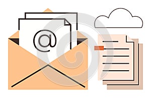 Email Communication and Document Storage with Cloud Integration
