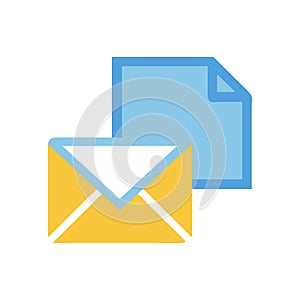 Email Draft Icon for Writing