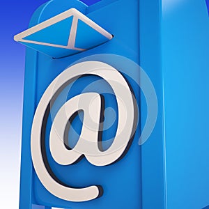 Email On Email box Showing Delivered Mails