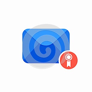 Email envelope invitation mail stamp icon
