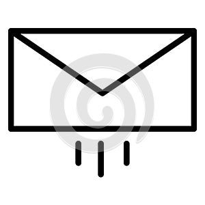 Email, envelope   Isolated Vector icon which can easily modify or edit