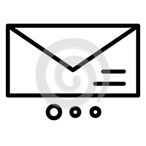 Email, envelope   Isolated Vector icon which can easily modify or edit