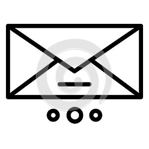 Email, envelope   Isolated Vector icon which can easily modify or edit