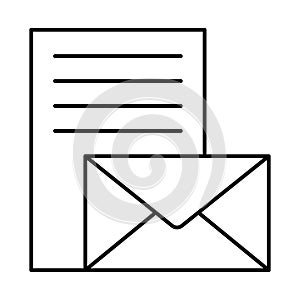 Email, envelope Vector icon which can easily modify photo