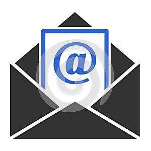 Email icon design vector