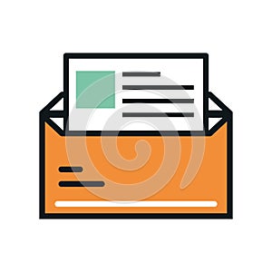 email icon isolated