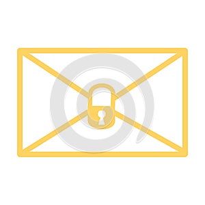 Email icon. Open envelope pictogram. Mail symbol, email and messaging, email marketing campaign for website design, mobile applica