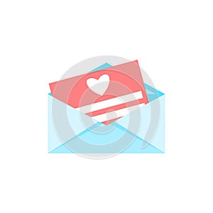 Email icon. Open envelope pictogram. Mail symbol, email and messaging, email marketing campaign for website design, mobile applica