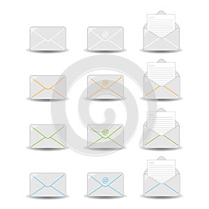 Email icons