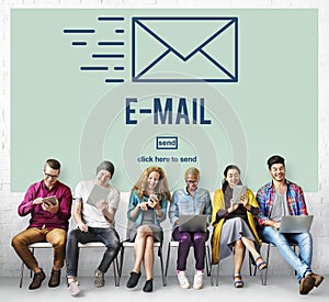 Email Internet Connecting Communication Message Concept