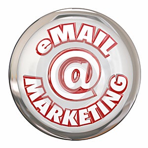Email Marketing Button Advertising Message Campaign
