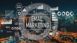Email marketing with Osaka city in Japan