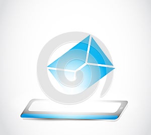 Email messaging tablet technology