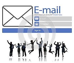 Email Online Messaging Social Media Internet Concept