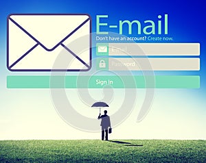 Email Online Messaging Social Media Internet Concept