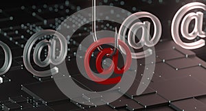 Email Phishing Danger Online Scam