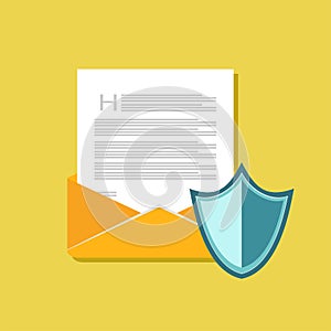 Email protection. Secure communication. Email antivirus