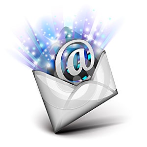 Email radiating