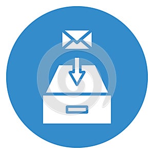 Email received Isolated Vector Icon which can easily modify