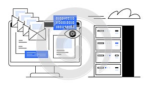 Email Security and Data Storage System in Modern Cloud Network