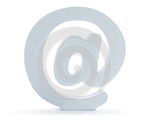 Email symbol isolated concept for e-mail adress and contact