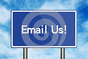 Email Us road sign