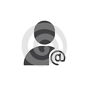Email user icon vector