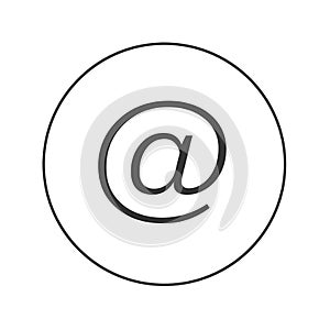 email vector web icon