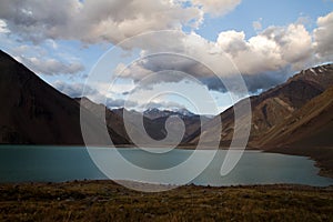 Embalse El Yeso reservoir, Chile photo