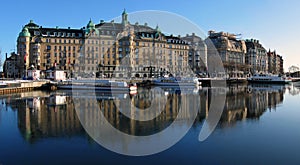 Embankmebt in Stockholm