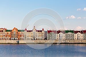 Embankment Bruges in Yoshkar-Ola, Russia