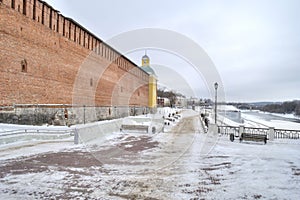 Embankment of the Don River. The fortress wall. Smolensk