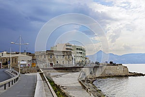 Embankment in Iraklion. Crete. Greece