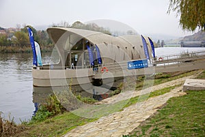 Embankment in Schengen, Luxembourg