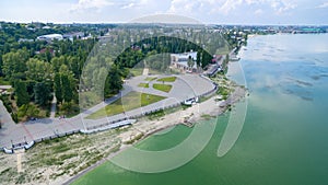 The embankment of Taganrog. Rostov region. Russia