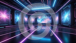 QuantumLeap Nexus Unveiled: A Symphony of Data Progress. AI generate