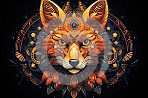 Cunning shape-shifting foxes with magical abilities - Generative AI photo