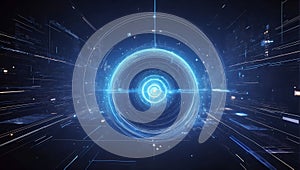 QuantumQuotient: Data's Futuristic Symphony. AI generate