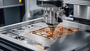 precision in motion: the versatility of 4-axis and 5-axis CNC machines. AI generated