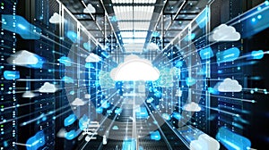 Embarking on the Future: Digital Information, Cloud Servers, and Futuristic Data Centers