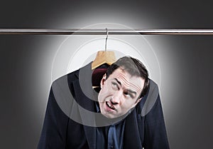 Embarrassing situation concept