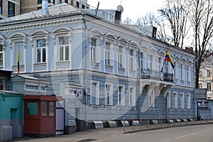 Embassy of Ecuador in Gorokhovsky Lane in Moscow, Russia