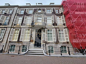 Embassy of Georgia in old building at the Lange Vijverberg