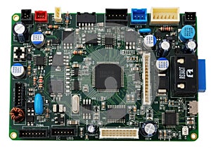 Embedded development board with multiple connectivity interfaces and expansion slots