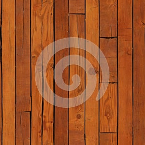 Ember-Hued Wooden Planks Seamless Texture for 3D Environments